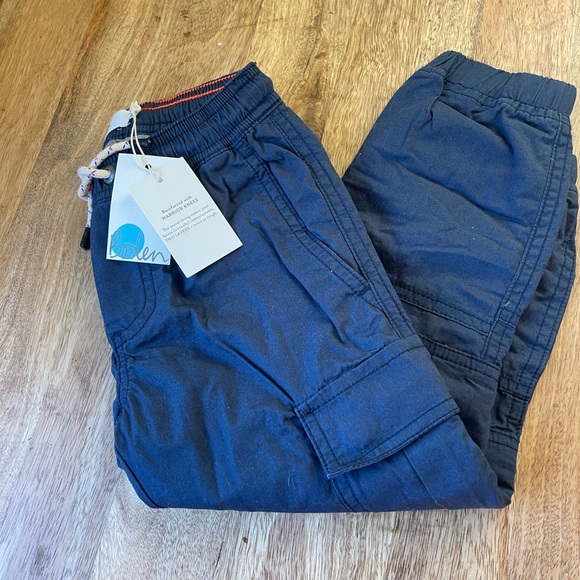 Kids Navy Blue Bottoms - Picture 6 of 8